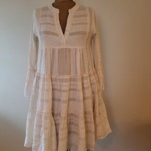 The Devotion Twins Dress in Ivory size small (runs big)
